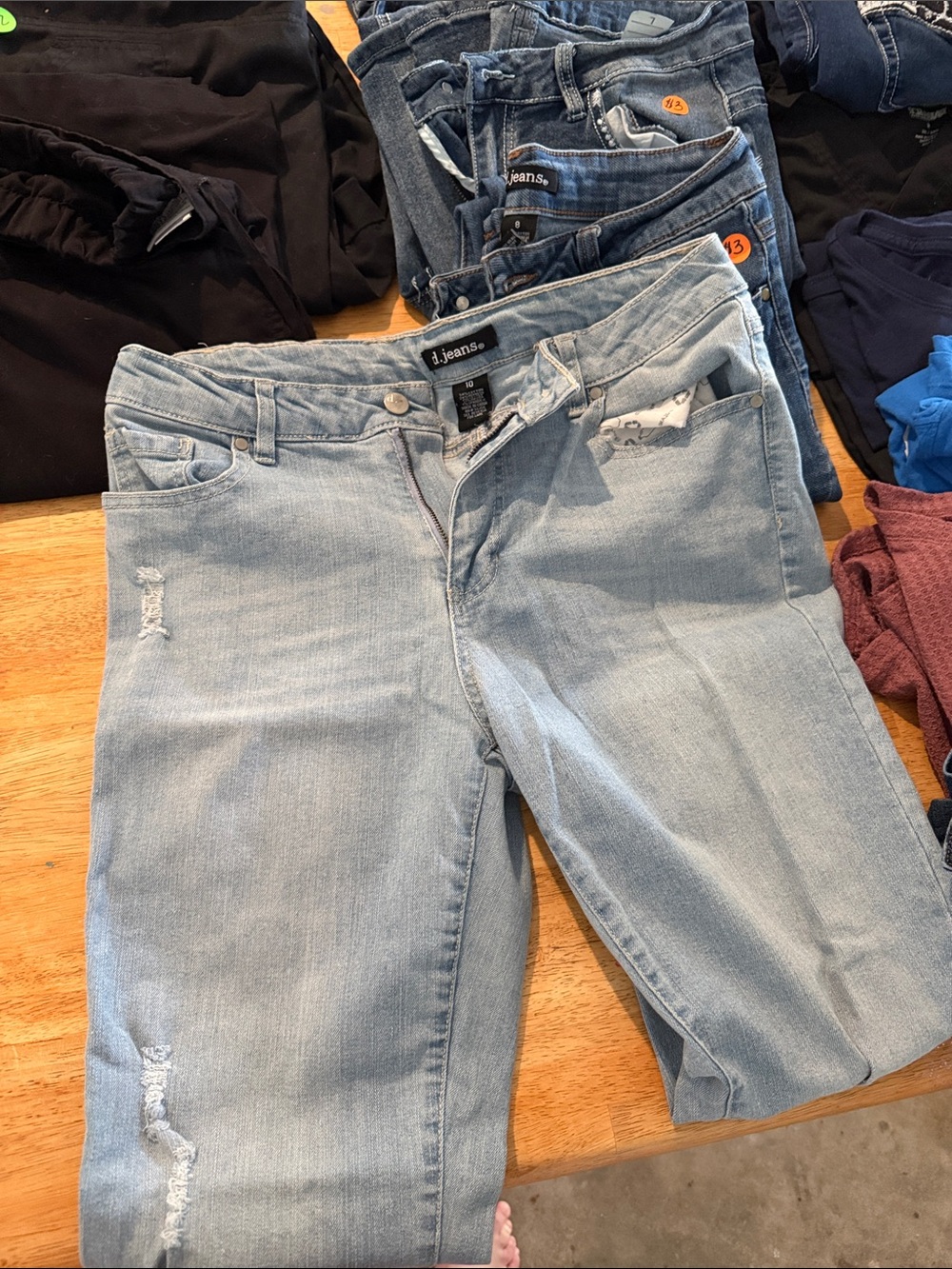 d. jeans Light Wash Skinny Women's Jeans